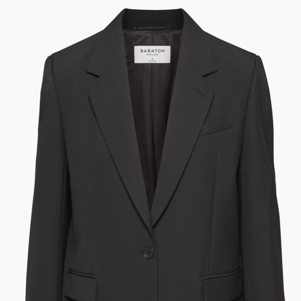 Aritzia Babaton New Agency Blazer Black